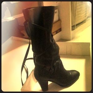 Size 10 Michael Kors Chalet black boots
